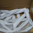 242193206 refrigerator door gasket Compatible With Frigidaire FFTR1814TW0 FFTR1821TW0 FFTR1821QW0 FFTR1814TWB FFTR1814QW0 FFTR1814QW2 FFTR1821TW6 FFTR1814LWM FFTR1814QW8B Refrigerator Door Seal