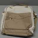 LOVEVOOK Laptop Backpack for Women, 17 Inch Work Teacher Nurse Bag with Laptop Compartment, Large Capacity Business Computer Backpack Purse with USB Port, Stylish Casual Daypack for Travel (Beige & Khaki-b)