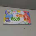 Squishy Sensory Toys for Kids - 4 Pack Fidget Toy Sensory Maze for Autism - Stress Relief Toys for Calm Down - Squeeze Fidget Toy Filled Goo, Glitter, Prizes for Kids Classroom, Easter Basket for Kid