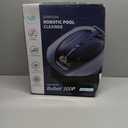 BUBLUE Bubot 300P Robotic Pool Cleaner, Cordless Pool Vacuum with Industry Leading Suction Power, Bluehole Tech, DirtLock Tech, Smart Sensor for Above-Ground Flat Pools up to 850 Sq.Ft, Silver