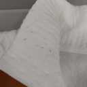 QOSOQ Men's Casual Sweatshirt Pullover Sweater Casual Long Sleeve Stand Collar Quarter Button Sweaters Medium