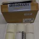 Stonebriar 6 Count White Real Wax 3x3 Flameless LED Pillar Candles with Remote and Timer