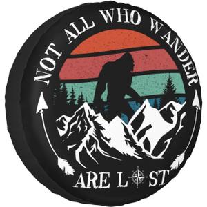 15 Inch Spare Tire Cover Fit Trailers RV SUV Truck Camper Travel Boat Weatherproof Sun Protection Wheel Tire Cover Universal Not All A (15" for tire diameter 27.55"-29.52"/70-75cm)