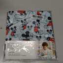 Bumkins Disney Baby Splat Mat for Under High Chair, Babies Toddlers Eating Mess Mat, Waterproof Reusable Cloth for Arts and Crafts, Play Mat for Kids, Floor or Table, Fabric 42inx42in, Mickey Mouse