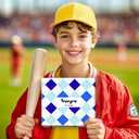 HAPPYPOP Birthday Gift for Boys - Kids Soccer Basketball Baseball Hockey Socks with Cards (XXL)