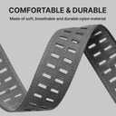 Bandletic Compatible with Garmin Quatix 8 47mm Watch Band - 22mm Quick Fit Replacement Nylon Strap for Fenix 8 47mm 7 6 Pro/5 Plus/Instinct 3 E 45mm 2/Forerunner 970/965/955/Approach S70/S62/S60/Epix