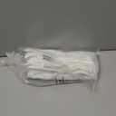 MIULEE Pack of 2 Decorative Outdoor Waterproof Pillow Covers Square Garden Cushion Sham Throw Pillowcase Shell for Spring Patio Tent Couch 18x18 Inch White