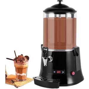YUCHENGTECH 10L Commercial Hot Chocolate Machine Maker and Dispenser - Beverage Warmer for Heating Coffee, Milktea - CE Certification (110V)