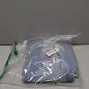 Girl's Y2k Ripped Baggy Jeans Distressed Elastic Waist Straight Leg Denim Pants with Pockets (Blue), 12 Y