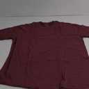 True Classic Mens T-Shirts - Short Sleeve Crew Neck Plain Novelty T Shirt for Men, Pack of 1, Heather Burgundy, XL