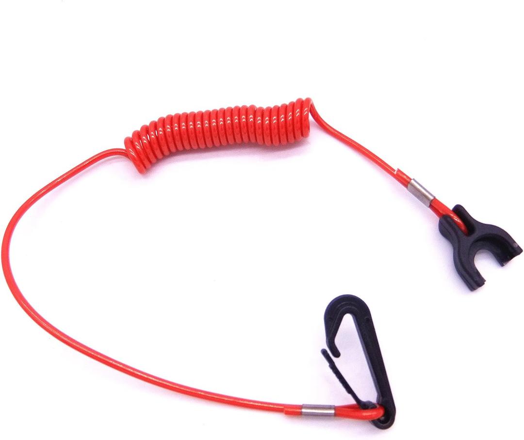 SouthMarine 176288 0176288 Emergency Stop Switch Safety Lanyard Cord for Johnson Evinrude omc Outboard Motors