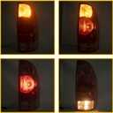Boine Tail Light Compatible With 2005-2015 Toyota Tacoma Pickup Left Driver Side Rear Lamp Tail Light Bulb and Harness Included (Left Driver Side)