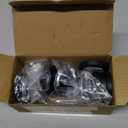 WJSKDQ 4PCS Flush Pull Latch 1.5" Handle Lift Slam Latch for Boat Deck Door Locker Cabinet Hardware Marine Hatch Latch Black