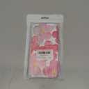 Compact for iPhone 16 Plus Case Floral Flowers Oil Painting Phone Case, Cute Trendy Soft Slim Shockproof Protective Cover Designed for Women Girls Aesthetic, Pink