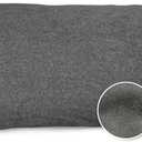 2 Set of Pillowcase Soft Towel Material, Size 18x18 (Grey)