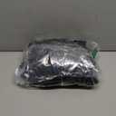 MIULEE Black Blackout Curtains for Bedroom Living Room 84 Inches Long 2 Panels, Thermal Insulated Room Darkening Drapes Solid Grommet Top Noise Reduction Light Blocking Halloween Window Treatments