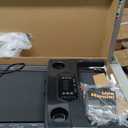 Treadmill with Incline,3.0HP Small Treadmills for Home,Portable Electric Treadmill with Handles,Lightweight Walking Pad,Compact Running Treadmills,Walking Pad with Handle,300LBS Capacity (Black)