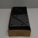 Homaisson 8 Pcs Couch Legs Replacement Plastic Triangle Corner Sofa Legs Black Couch Legs with Screws Chair Sofa Couch Feet Replacement Furniture Legs, 5.71"×5.71"×1.6"