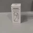 YARRAMATE 16oz/470ml Glass Olive Oil Sprayer for Cooking with Stickers, 2 in 1 Oil Dispenser for Kitchen Gadgets, Food Grade Premium Spray Bottle with Portion Control for Salad, Frying, BBQ (Black)