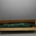 Juegoal 7 ft Pre-Lit Optical Fiber Christmas Artificial Tree, with LED RGB Color Changing Led Lights, Snowflakes and Top Star, Festive Party Holiday Fake Multicolor Xmas Tree with Sturdy Metal Legs (Green)