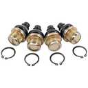 NewYall 4 Pack Upper Lower Ball Joint for Arctic Cat 250 300 366 375 400 425 450 454 500 550 650 700 Alterra 500 Prowler HDX 500/HDX 700/XT 550/XT 700/XTX 700/XTZ 1000 Thunder Cat XC450