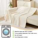 MYSKY HOME Couch Cover for Sectional Sofa, 2 Pieces Chenille Couch Covers for L Shape Sofa Cover, Furniture Protector for Pets, Kids, Sofa Slipcover for 2-3 Cushion Couch (71"x118"+71"x118", Beige)