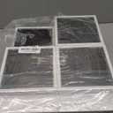 Only17 Pack Shadow Box Frame Display Case Shadow Box Square Picture Frame for Photos Flower Memorabilia Wedding Bouquets Father Day Graduation Gift Object Tickets Wall and Tabletop(White, 5 x 5 Inch)