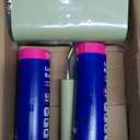 Extra Sticky Large Surface Lint Roller, 6.3'' Giant Lint Roller for Pet Hair, 270 Sheets/ 3 Refills, Long Handle Lint Remover for Clothes, Furniture, Dog & Cat Hair Remover