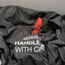 reperkid Medium Stroller Bag for Airplane Travel, Black & Red, 42" H x26 W x13 D, Fits Most Single Strollers Incl. Jogging & Standard Models – Premium Waterproof Cover, Adjustable Shoulder Straps