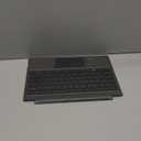 OMOTON Wireless Keyboard for Microsoft Surface Pro 7/7+/6/5/4/3 12.3 inch ONLY, Bluetooth Connection, Ultra-Slim Keyboard Type Cover with Touchpad, 7 Colors Backlit and Rechargeable, Grey