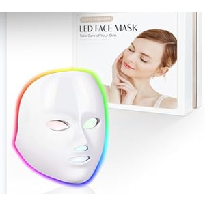 Led Face Mask Light Therapy, White 1234