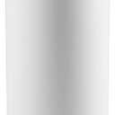 iDesign Freestanding Bathroom Toilet Paper Storage Holder with Lid for 3 Extra Rolls, White