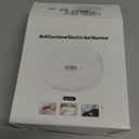 Easyclip Smart Nail Clipper - 3 in 1 Smart Electric Nail Clippers for Seniors, Baby and Adults,Polishing Clipper with LED Light,Suitable for Fingernail Toenails(White)