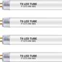 21 Inch F13T5/DL LED Replacement Bulbs, 6500K Daylight, T5 LED 9 Watts Replace Fluorescent Bulb with LED, Replacement Tube for Counter and Cabinet Fixture, 4 Pack