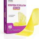 Xeroform Petrolatum Dressing 5"x9" Pack of 25, Non Stick Pads for Wounds, Non-Adherent Gauze, Fine Mesh Sterile for Wound Care, Burns, Lacerations, Skin Grafts & Surgical Incisions