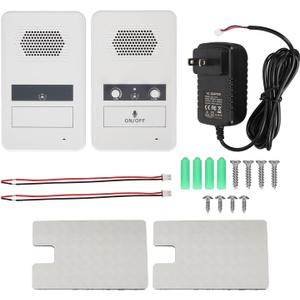 Long Range Two Way Home Intercom System Window Intercom with Adjustable Speaker 656ft Extended Range for Houses Offices Stores Banks