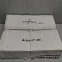 HOUSE DAY Wide Shoulder Wooden Hangers, Suit Hangers with Non Slip Pants Bar, Smooth Finish 360 Swivel Hook High-Grade Solid Wood Coat Hangers for Dress, Jacket, Heavy Clothes Hanger 6 Pack (Natural)