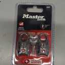 Master Lock 4689T TSA Approved Keyed Lock, 2 Pack, Colors May Vary
