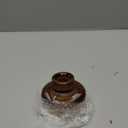 VOHO Brown Candlestick Holders Set of 6, Old Fashioned Candle Sticks Holder Decor for Daily Room/Halloween/Thanksgiving Party, Double Side Taper Candle Holders for Candlesticks/Tealight Candles(Brown)