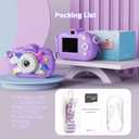 Kids Camera Toddler Toys for Girls Boys Aged 3-12, Kids Digital Video Camera, 3-12 Year Old Girls Boys Christmas Birthday Gifts Toys Kid Camera