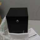 Bonsaii Safe Box with Key Lock, Steel Security Lock Box, 0.23 Cubic Feet, 9.06" W x 6.69" D x 6.69" H, Small Hidden Safe for Cash Jewelry