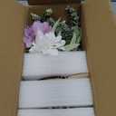 MARTINE MALL Fake Flowers in Vase, Faux Flowers in Vase, Dahlia Artificial Flowers in Vase Centerpiece Table Decorations Artificial Flower Arrangement for Home Dining Room Office Farmhouse