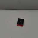 Gostwo Slim Wallet for Men RFID Minimalist Front Pocket Bifold Wallet ID Window Card Case with Money Clip Thin Credit Card Holder Gifts for Him (Carbon Black & Red)