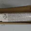 LazBlinds No Drill Cordless Roman Shades for Windows, 40" W x 60" H, White