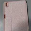 Supveco Case for iPad mini 7 (A17 Pro) 2024/iPad Mini 6 2021 8.3 Inch with Pencil Holder-[Auto Wake/Sleep],Slim Protective Case with Soft TPU Back Cover for iPad mini 7th/6th Generation-Pink