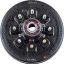 Lippert Components - 814204 12" Brake Hub Assembly, 8 on 6.5"; 9/16" Stud - 7,000 lbs.