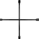 Performance Tool W11 Black 25-Inch Truck SAE/Metric 4-Way Cross Lug Wrench