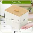 The Flow Box Co. Period Organizer Kit | Tampon & Pad Organizer Storage Box | Feminine Hygiene Organizer for Bathroom, Dorm, Office & School | Tampon Holder