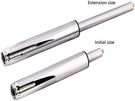 Kaleurrier Gas Lift Cylinder,Pneumatic Chair Replacement Parts- Chair or Stool Lifting Control Mechanism, 500 lbs Heavy Duty Steel Case,Chromcraft,in Universal Size,Height Extension(8" Stroke)