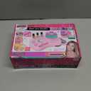 Nail Polish Kit for Girl , Kids Nail Art Salon Set with Nail Dryer , Nail Art Kit for Girls Ages 6-12,Makeup Manicures Decoration Studio Gifts for Christmas Birthday Spa Party Favors